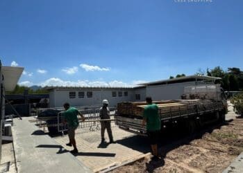 Vasco compartilha imagens das reformas no CT Moacyr Barbosa, que contará com piscina.