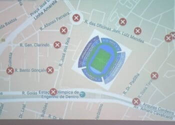 Confira a estrutura de segurança do Engenhão para o confronto entre Vasco e Flamengo.