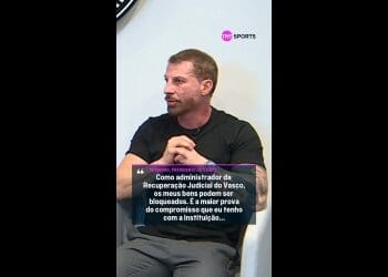 Bens de Pedrinho servem como garantia no processo de recuperação judicial do Vasco