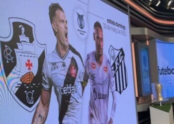 Record confirma transmissão do duelo entre Vasco e Santos, marcando a estreia do Vasco no Campeonato Brasileiro 2025.