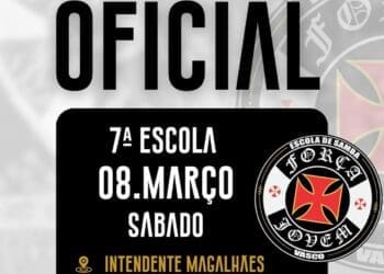 GRES Força Jovem desfilará como a 7ª escola no próximo sábado na Série Bronze do Carnaval do Rio.