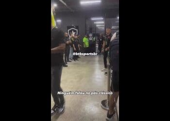 Jogadores e comissão técnica do Vasco evitaram contato com a imprensa após o clássico disputado no Engenhão.