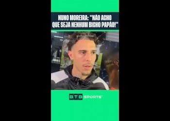 Nuno Moreira afirma que Flamengo não é ‘um grande desafio’; assista ao vídeo.