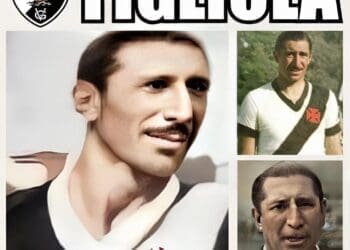 Há 111 anos, nascia Figliola, um meia uruguaio que atuou pelo Vasco entre 1939 e 1944.