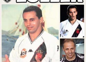 Campeão brasileiro e da Mercosul com o Vasco, Euller celebra 54 anos neste sábado.