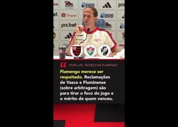 Técnico do Flamengo afirma que Vasco recorre à arbitragem para desviar a atenção das suas derrotas