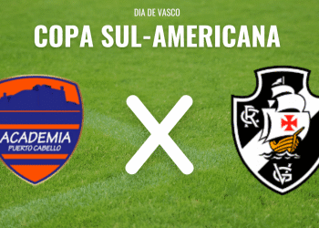 Intervalo no Misael Delgado; Vasco empata com o Puerto Cabello em 1 a 1; assista ao gol de João Victor