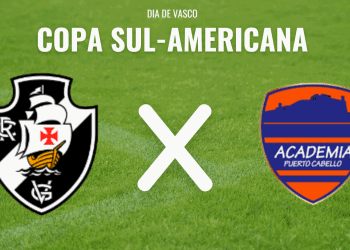 Acompanhe o jogo entre Vasco e Puerto Cabello pela VascoTV ou pelo ge.