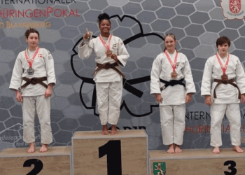 Judô: Laryssa Fonseca conquista o ouro, enquanto Victor Hugo Silva e Sofia Souza garantem o bronze em competições na Alemanha