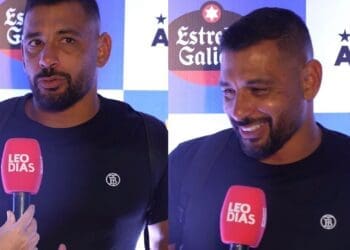 Diego Souza faz elogios a Carille, mas alerta: ‘Sem material humano, as coisas se tornam complicadas’