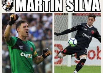 Bicampeão carioca pelo Vasco, goleiro Martín Silva celebra seus 42 anos.
