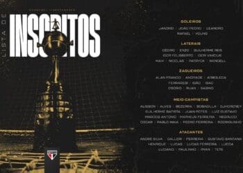 Emprestado pelo Vasco, o volante Matheus Ferreira é registrado pelo São Paulo na Libertadores.