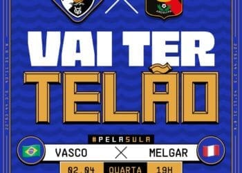 Centro Cultural Candinho revela telão para o confronto Melgar x Vasco, na Sul-Americana