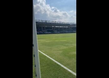 Veja as fotos e o vídeo de São Januário momentos antes do jogo entre Vasco e Santos.