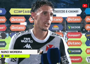 Nuno Moreira: ‘Precisamos focar em marcar o gol, e isso é tudo que devemos fazer na 2ª parte’