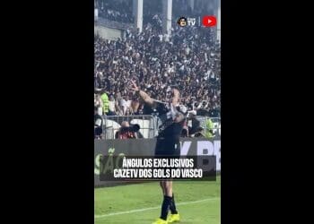 Veja os gols do Vasco na vitória contra o Santos sob diferentes ângulos.