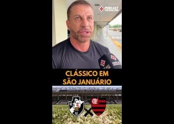 Pedrinho comenta sobre a possibilidade de o jogo Vasco x Urubu acontecer em São Januário; confira o vídeo.