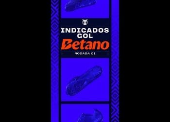 Nuno Moreira disputa o prêmio de melhor gol da 1ª rodada do Campeonato Brasileiro.