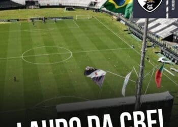 Laudo da CBF indica que São Januário não possui condições para receber clássicos, exceto os confrontos contra o Botafogo, que são considerados de baixa tensão.