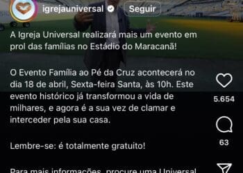 Com evento religioso agendado no Maracanã e apresentação de Thiaguinho no Engenhão, a situação do local para a partida entre Vasco e Flamengo permanece incerta.