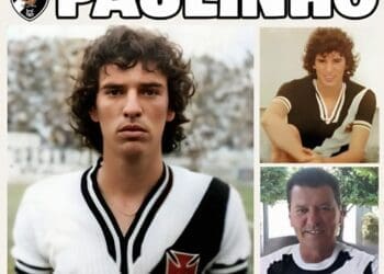 Artilheiro do Brasileiro de 1978, ex-atacante do Vasco, Paulinho celebra seus 67 anos hoje.