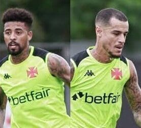 Paulinho e Philippe Coutinho podem ser preservados para a partida contra o Corinthians.