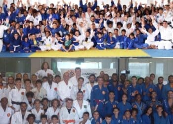 Judô: Presidente da Confederação Pan-Americana faz visita e elogia o projeto Umbra/Vasco