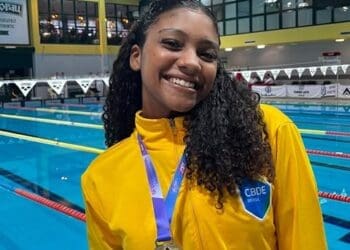 Natação Paralímpica: Camila Dias conquista medalha de ouro nos 50m peito durante a Gymnasiade na Sérvia