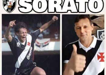 Ídolo e campeão múltiplo pelo Vasco, Sorato celebra seus 56 anos.