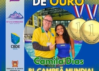Natação Paralímpica: Camila Dias conquista o bicampeonato mundial escolar
