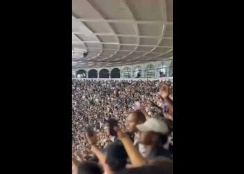 GB presenciou o jogo contra o Puerto Cabello em São Januário; confira.