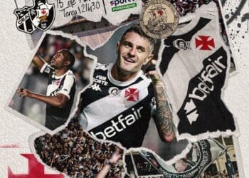 Confira a arte promocional de Ceará x Vasco