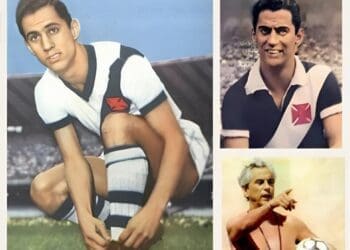 Ídolo do Vasco na década de 50, Paulinho de Almeida estaria celebrando 93 anos.