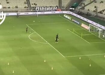 Vídeo apresenta parte do aquecimento dos goleiros; confira