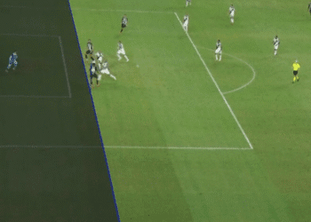 Linha traçada pelo VAR para confirmar o 2º gol do Ceará contra o Vasco gera controvérsia; confira.