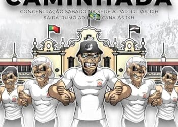 Força Jovem realizará caminhada de São Januário ao Maracanã antes de Vasco x Flamengo.