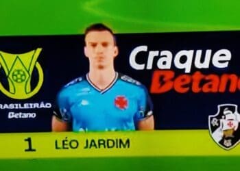 Léo Jardim é escolhido o ‘Craque Betano’ na partida Vasco 0 x 0 Flamengo.