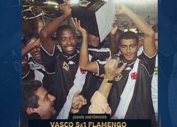 Há 25 anos, Vasco derrotava o Flamengo por 5 a 1 na partida que entrou para a história como ‘Chocolate de Páscoa’