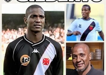 Gilberto, campeão brasileiro e da Mercosul pelo Vasco, celebra 49 anos.