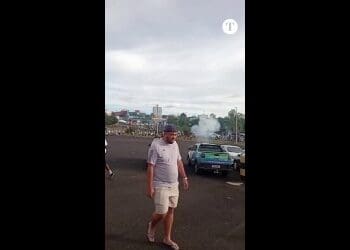 Confusão entre torcidas organizadas de Cruzeiro e Vasco ocorre no entorno do Parque do Sabiá