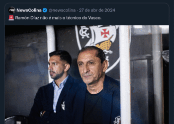 Assim como Fábio Carille, Ramón Díaz se despediu da função de treinador do Vasco em 27 de abril.
