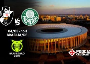 Veja os valores dos ingressos para Vasco x Palmeiras em Brasília