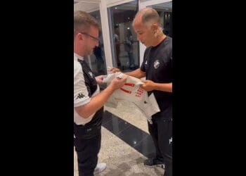 Sócios se encontraram com os jogadores do Vasco em Ponta Grossa