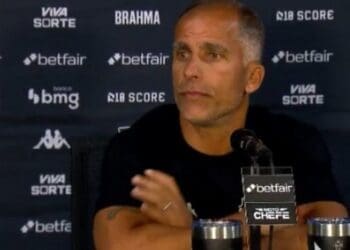 Acompanhe outros assuntos abordados na coletiva de imprensa de Felipe após Vasco 0 x 1 Palmeiras.