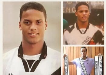 Sidnei, campeão brasileiro e tri estadual pelo Vasco, celebra 54 anos.