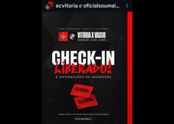 Detalhes sobre entradas para Vitória x Vasco