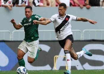 TV Globo alcançou 14 pontos de audiência média em São Paulo e 19 no Rio durante Vasco x Palmeiras