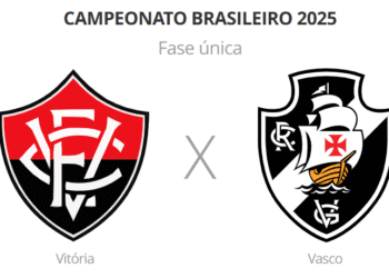 Veja os desfalques e jogadores pendurados de Vasco e Vitória.