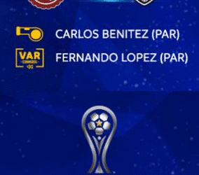 Lanús x Vasco contará com arbitragem e VAR do Paraguai.