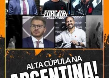 Pedrinho, Felipe, Belaciano, Amodeo e Carregal torcem pelo time na Argentina